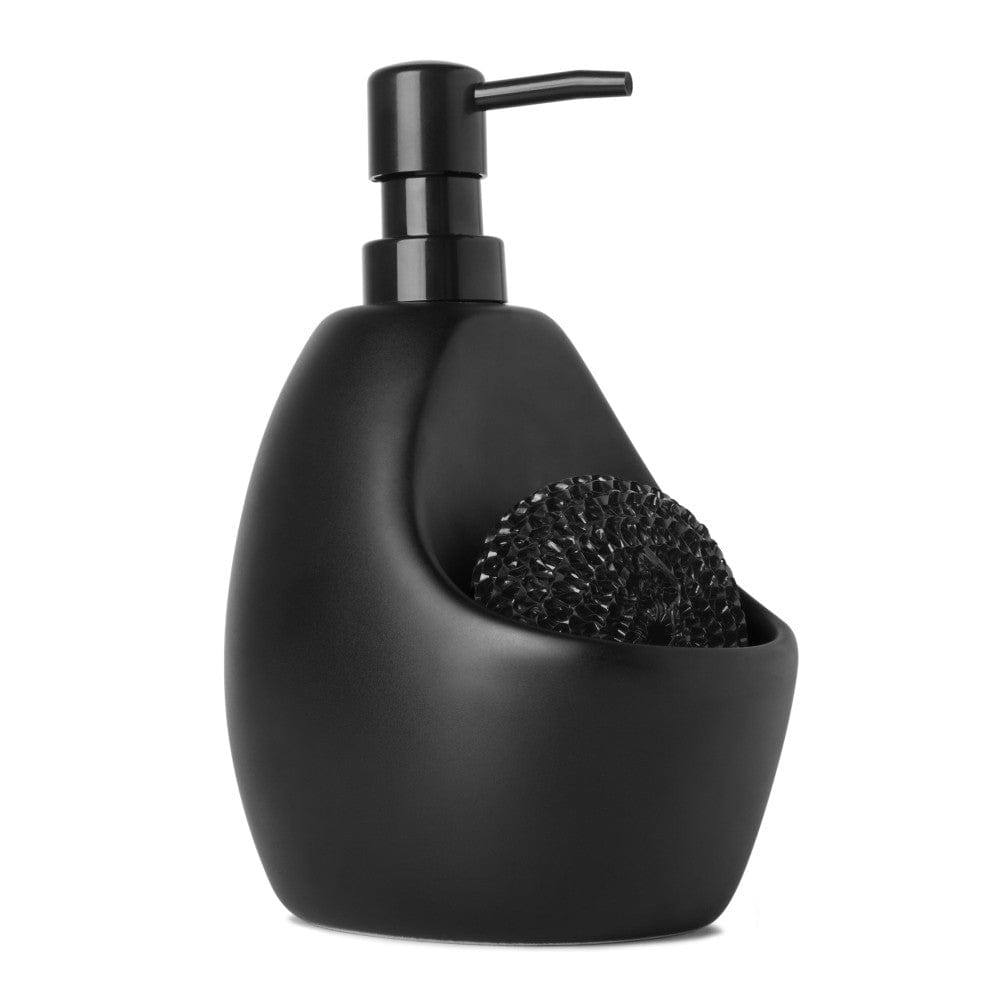 Joey Kitchen Soap Pump with Scrub - Black