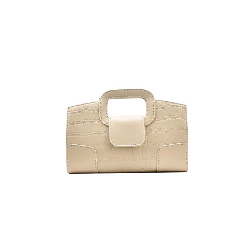 New Chain Crocodile Pattern Simple One-shoulder Messenger Handbag