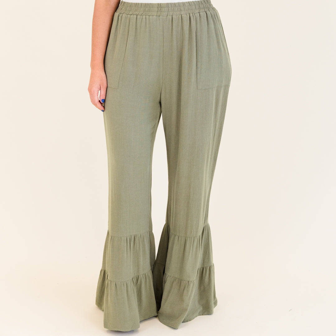 The Mystery of Love Pants. Dusty Olive