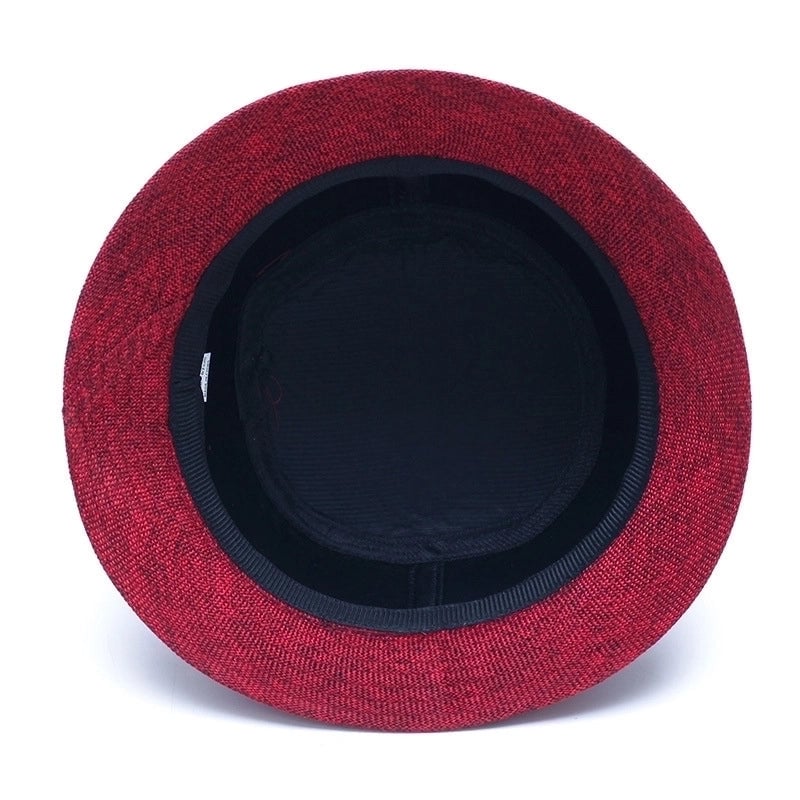 Women's Casual Elegant Retro Flower Wide Eaves Fedora Hat