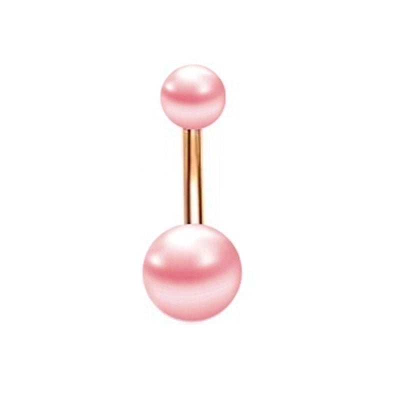 Minimalist Geometric Stainless Steel Plating Belly Ring 1 Piece