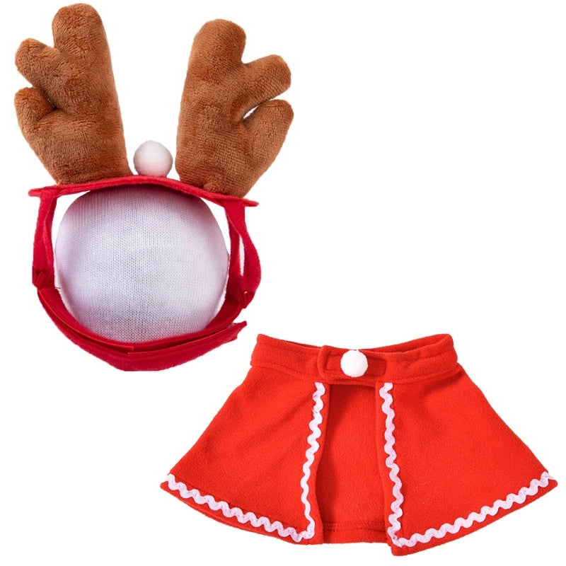 Cute Polyester Christmas Animal Santa Claus Pet Clothing
