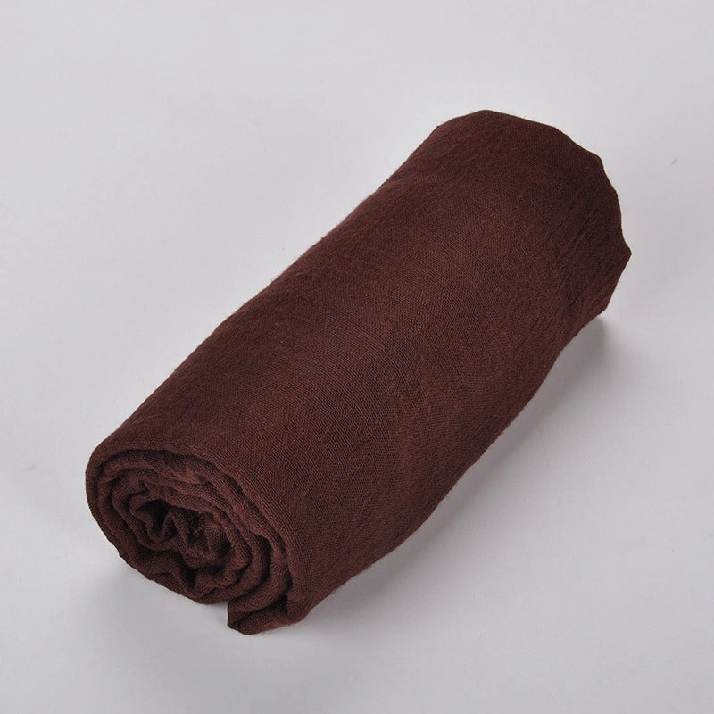 Women's Ethnic Style Solid Color Polyester Scarf
