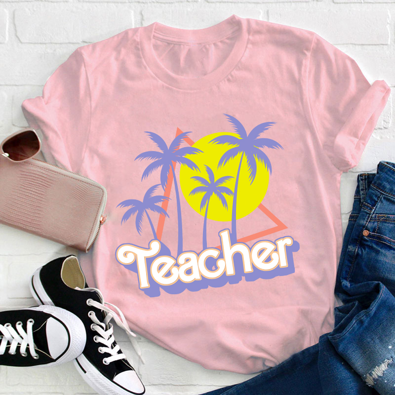 Teacher Summer Time Teacher T-Shirt