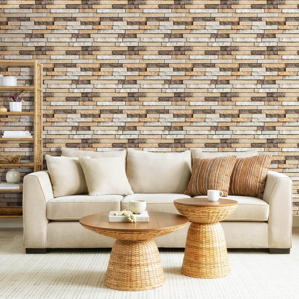 🎉2023 New Year Sale - 30% Off - 10Pcs 3D Peel and Stick Wall Tiles(12x12 inches)