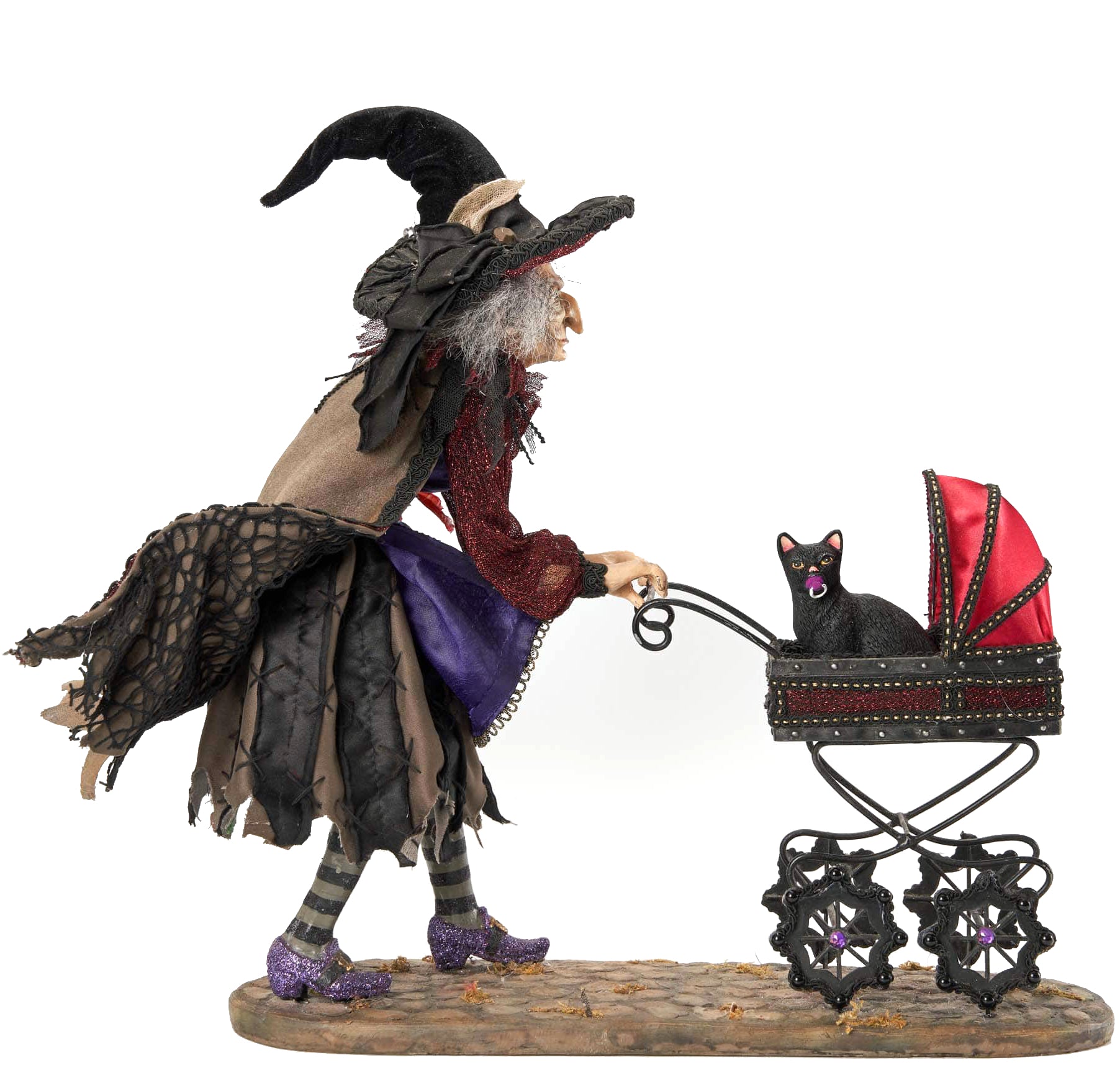 Willinda Witch with Pram