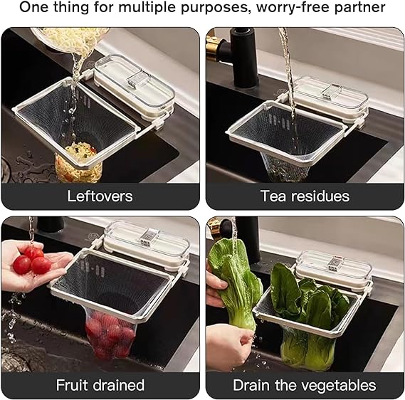 Suction Cup Kitchen Sink Filter Rack