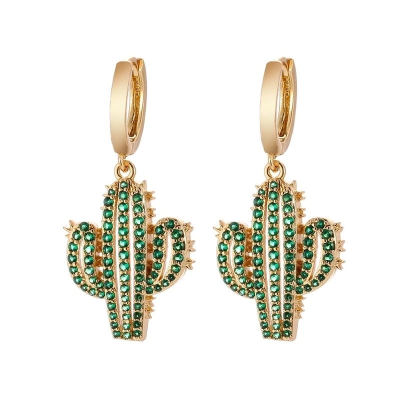 Copper Plating Geometric Zircon