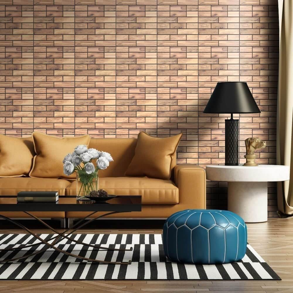 🎉2023 New Year Sale - 30% Off - 10Pcs 3D Peel and Stick Wall Tiles(12x12 inches)