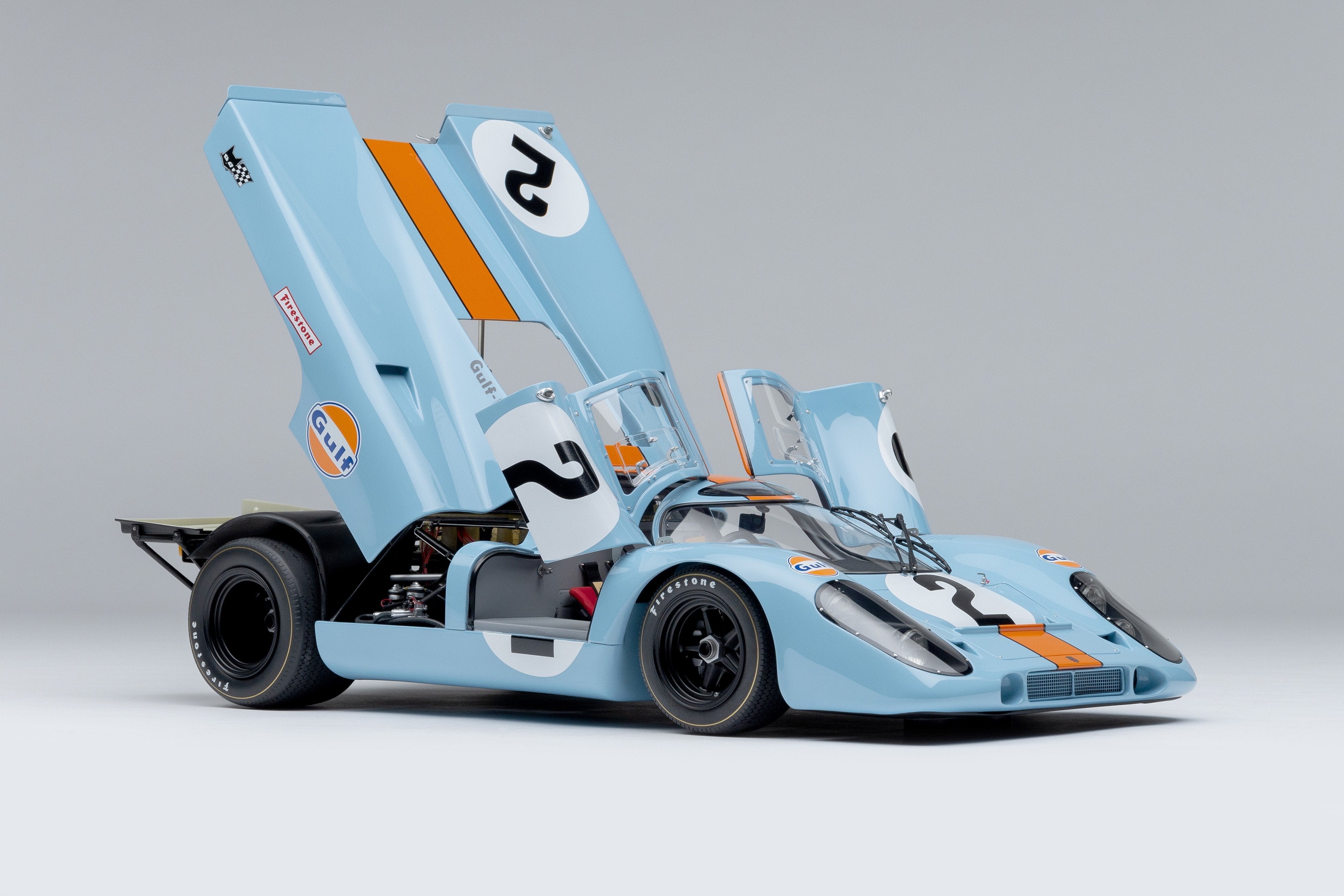 Porsche 917K - Ganador de Daytona 1970 - Decoración del Golfo