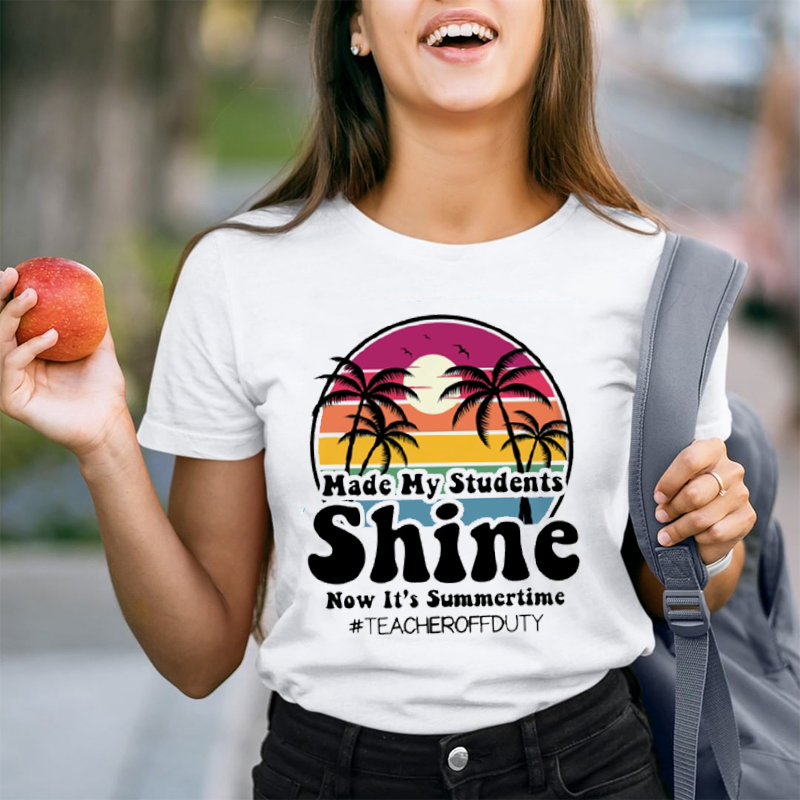 Made My Students Shine Scenery T-Shirt