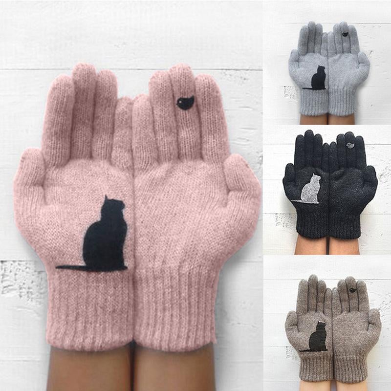 Idearock™Cat Fan Cotton Gloves