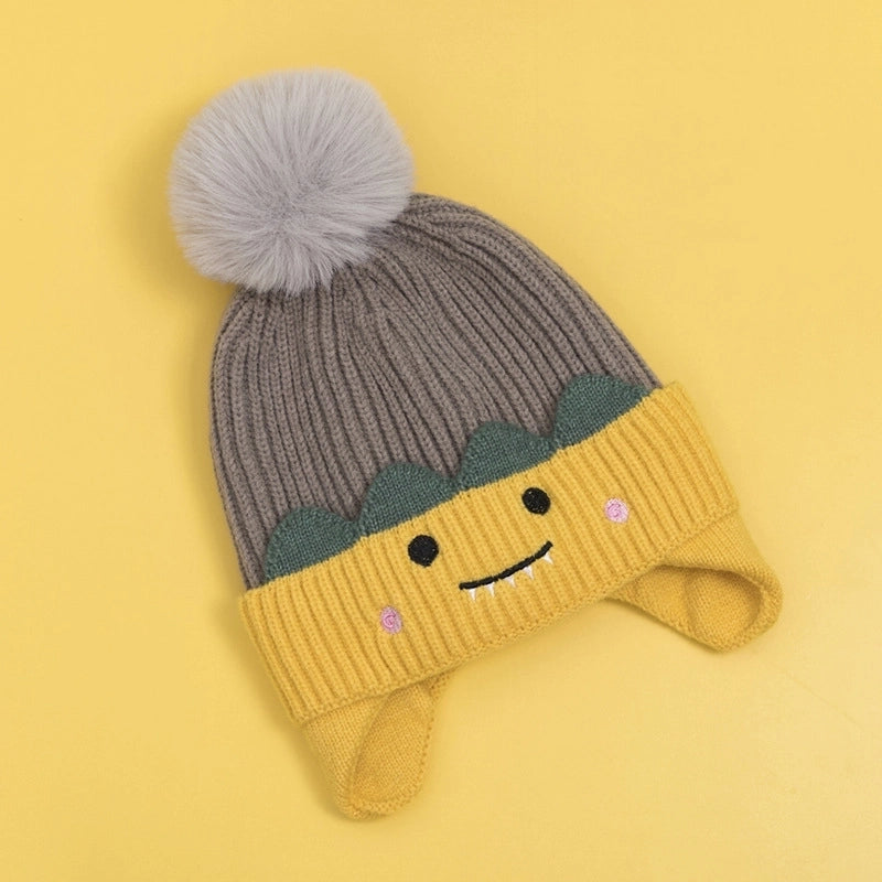 Kid's Minimalist Commute Color Block Beanie Hat