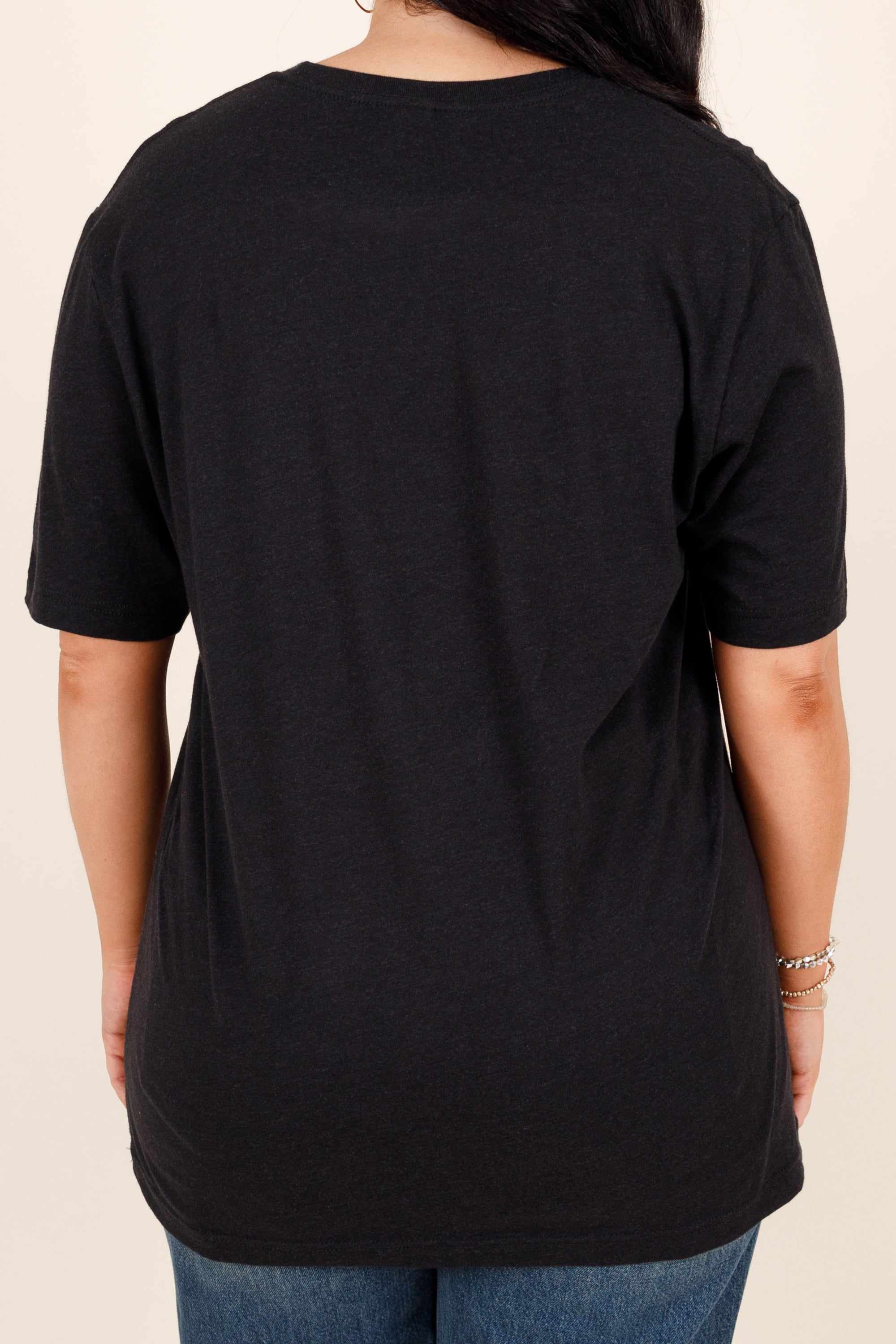 Grab The Bull By The Horns Tee. Black Heather