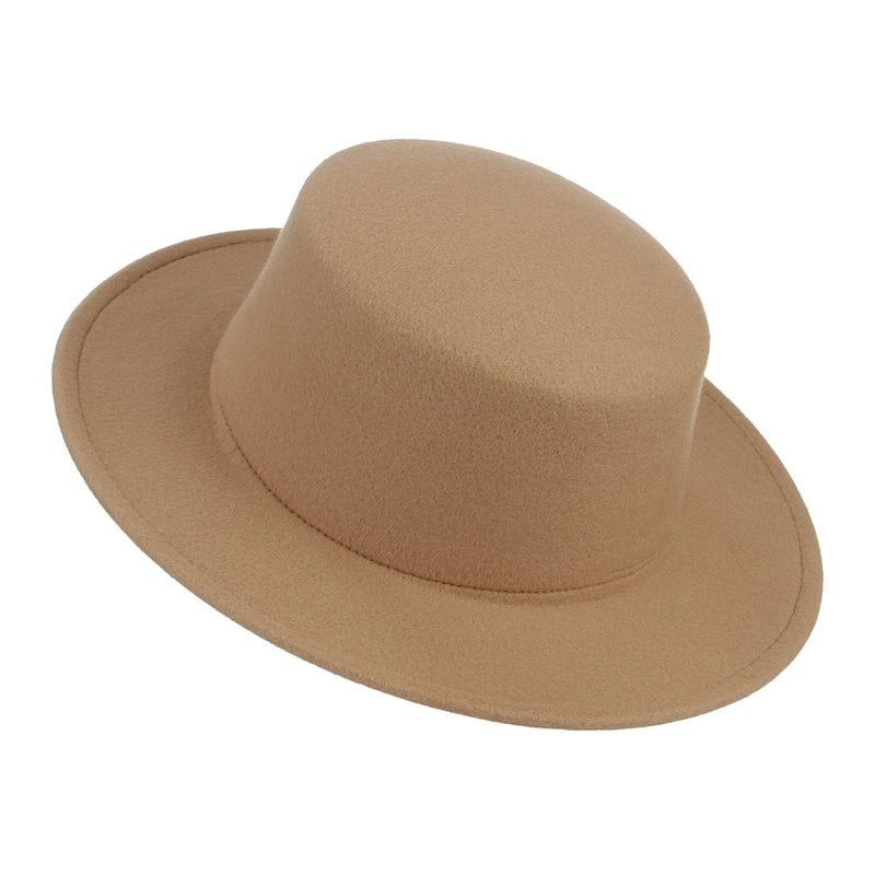 Autumn And Winter Classic Hat Fashion Style Woolen Gentleman Top Hat Personality Jazz Hat