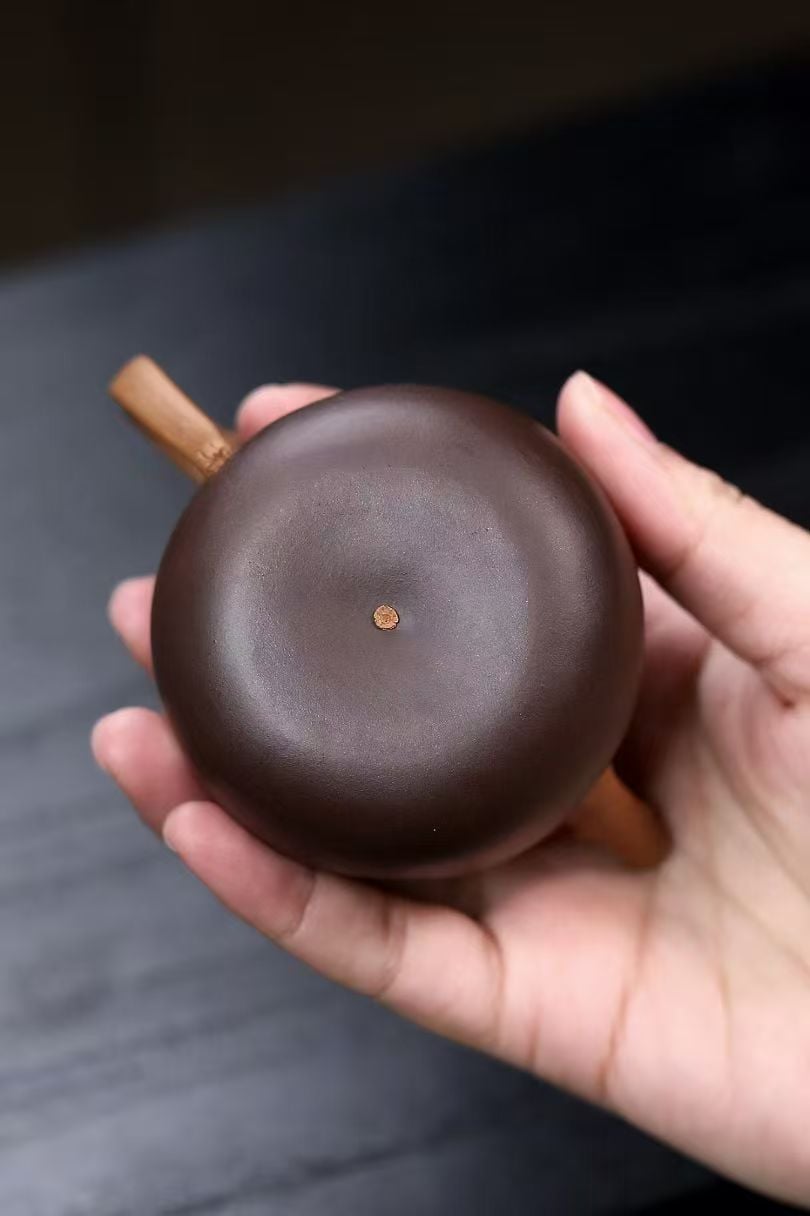 Original ore clay powder decoration home collection old purple clay · 120cc