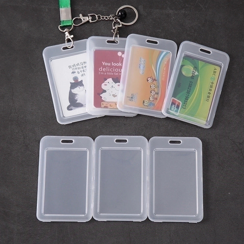 Unisex Cartoon Pvc Open Card Holders