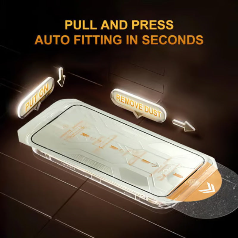 💥Shock-Resistant Dust-Proof Anti-Fingerprint Screen Protector Set