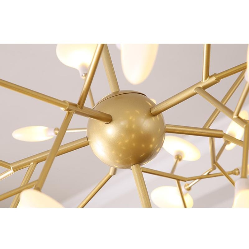 Cadiz | Glass x Gold Chandelier