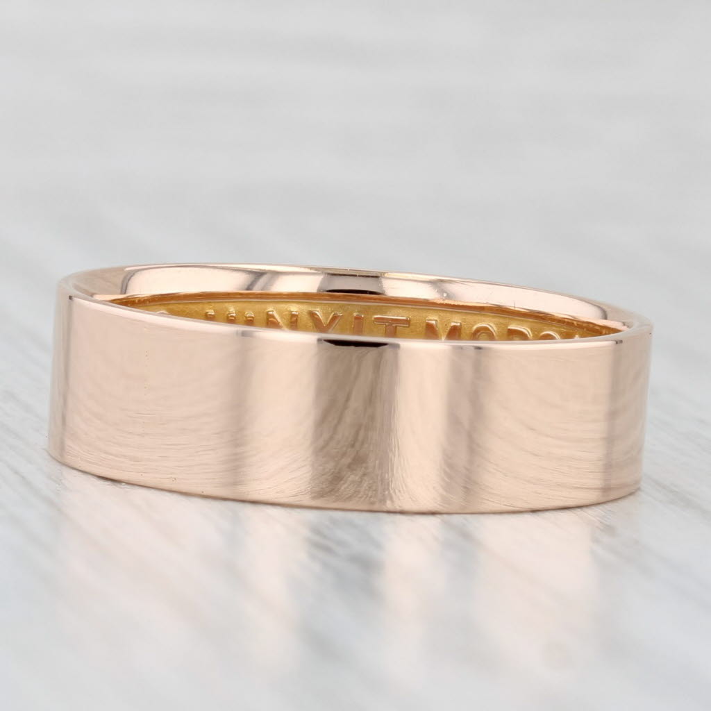 Antique Scottish Rite 14th Degree Ring 14k Rose Gold Band Masonic Size 12