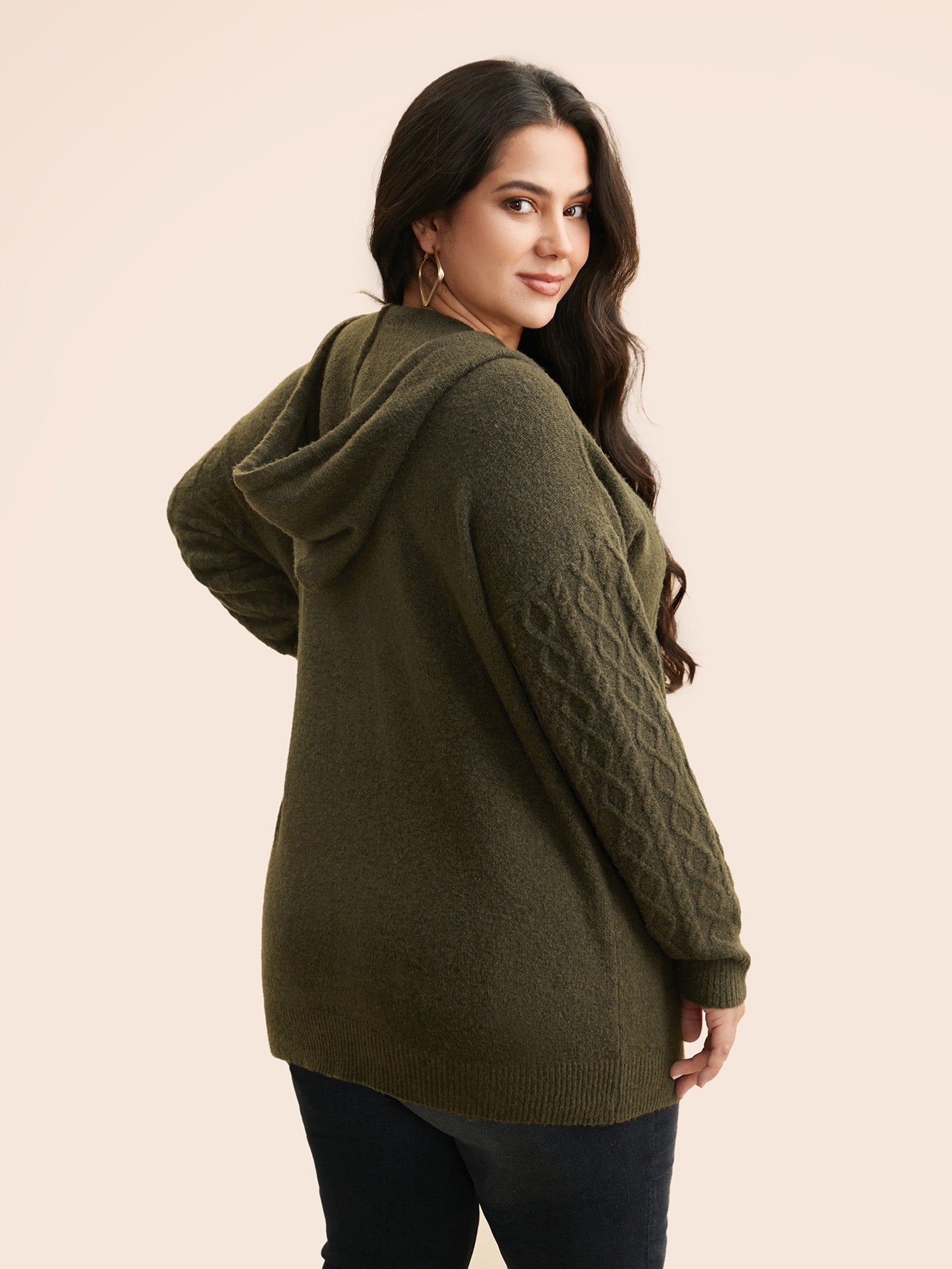 Airy Cozy Hooded Pullover