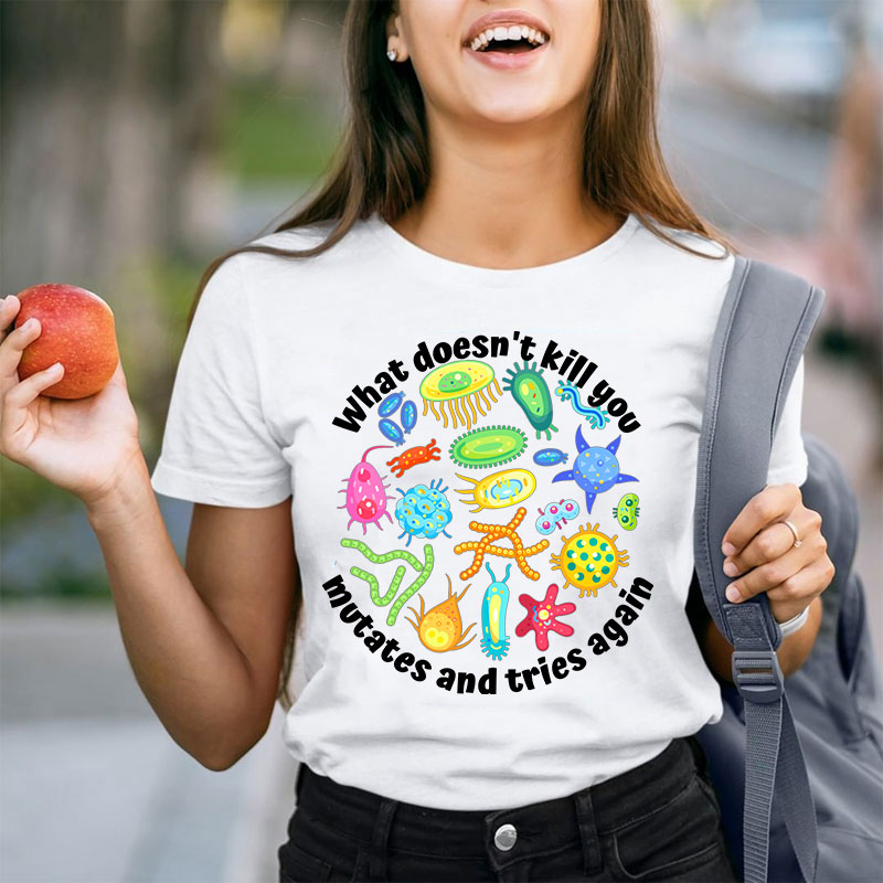 Funny Virus Science Teacher T-Shirt