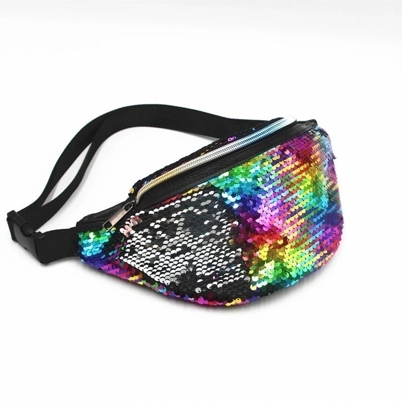 Women's Streetwear Solid Color Pu Leather Polyester Waist Bags