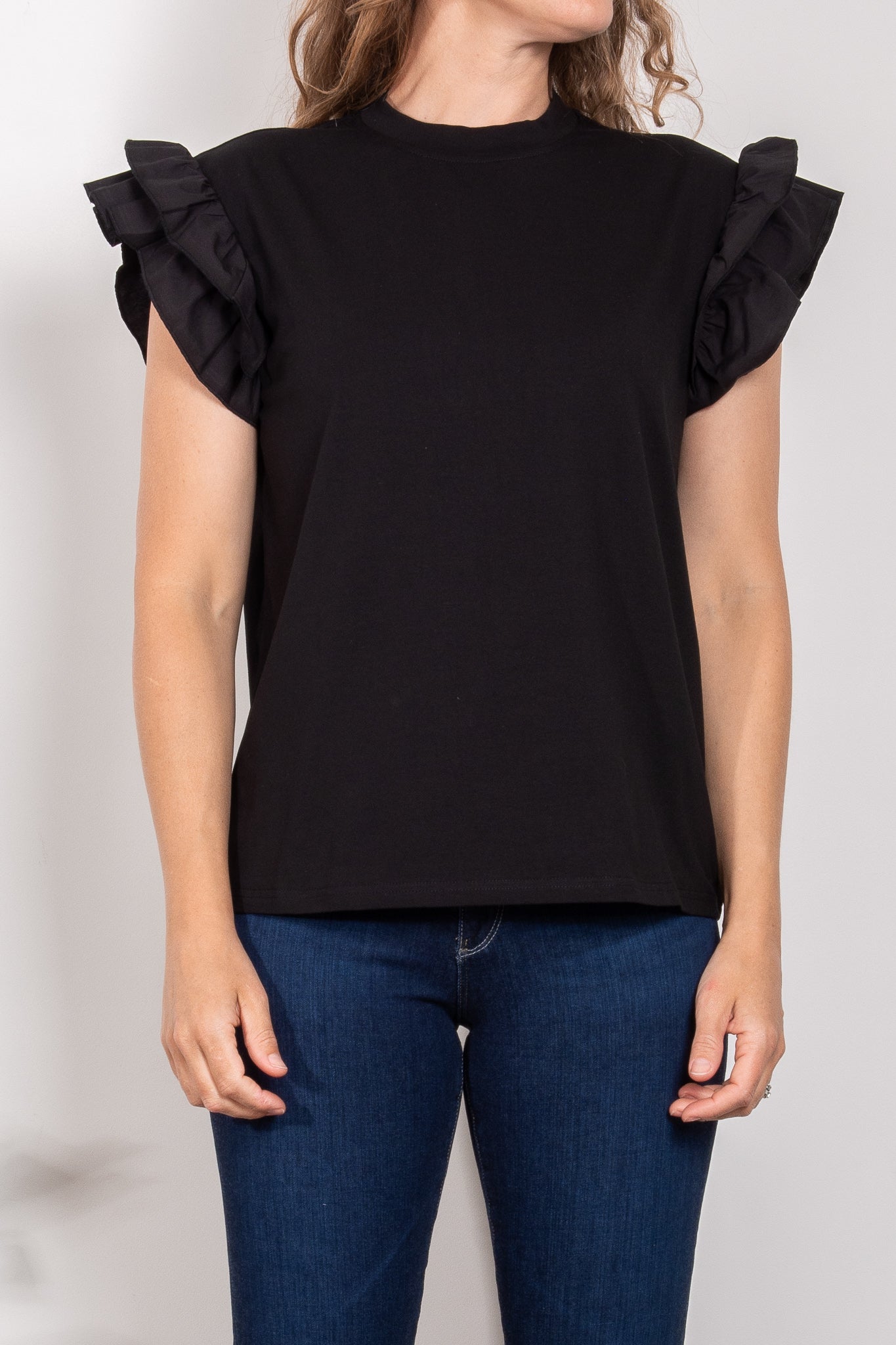 Alexandra Bjorn Ruffle T-shirt