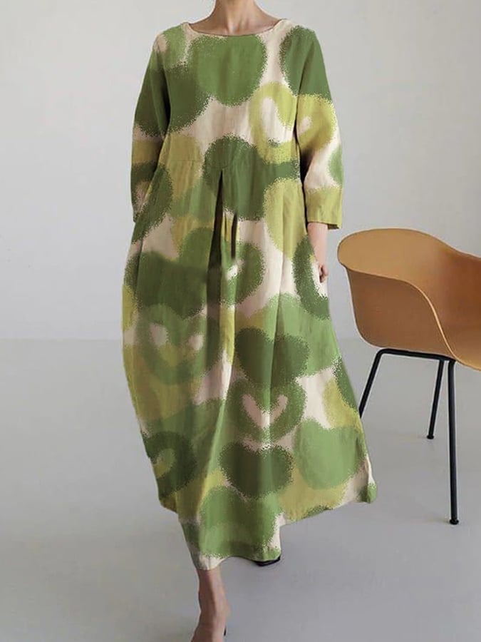 Women's Casual Printed Dress