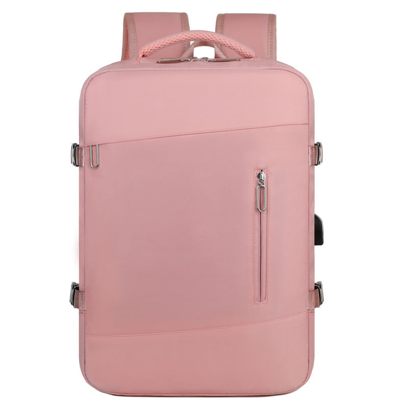Large Capacity Men's Business Travel Oxford Backpack