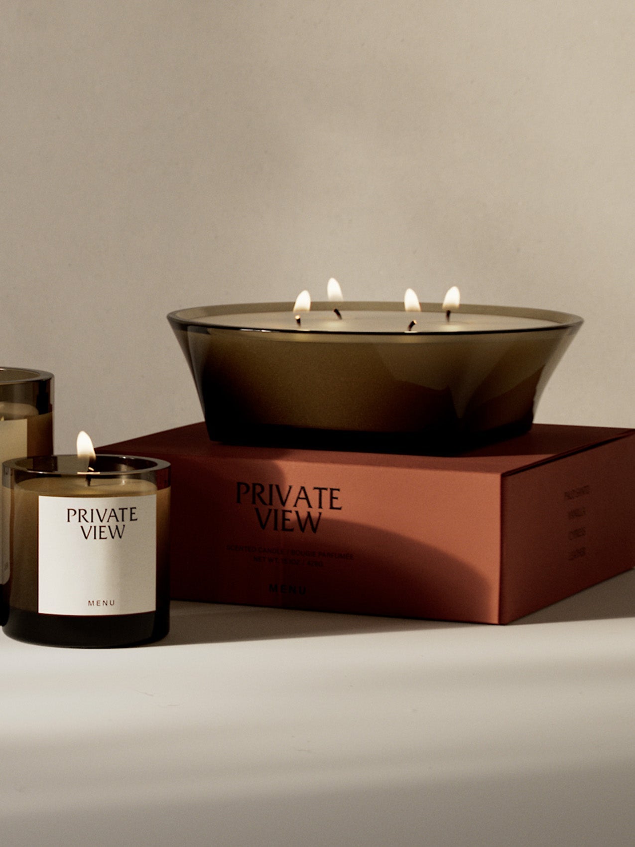 Olfacte Scented Candle. Private View
