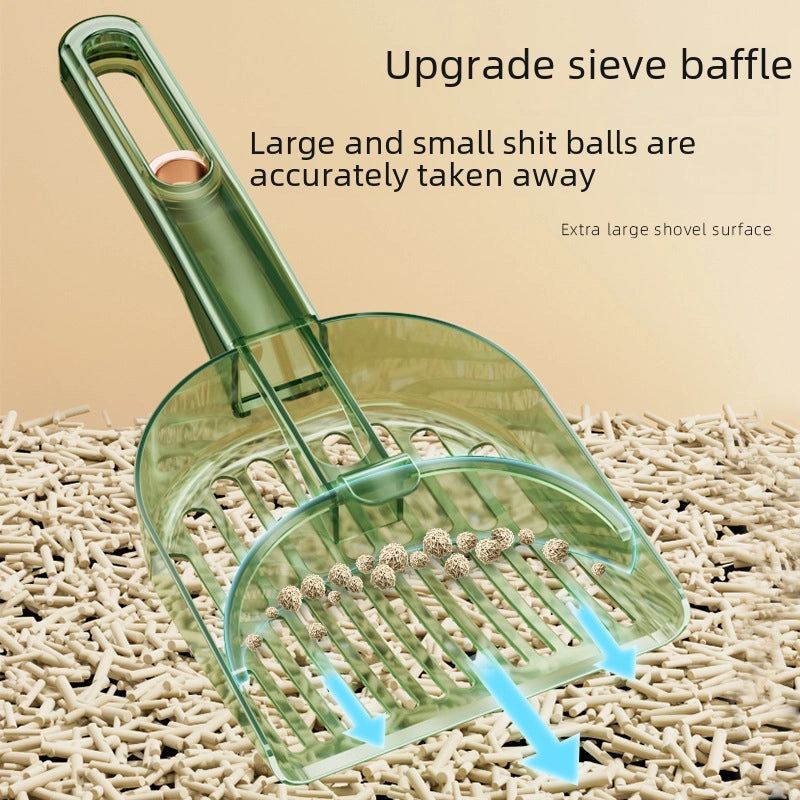 Screening Tofu Cat Litter Shovel Bentonite Pet Hamster Cat Poop Cleaning Tool For Small Holes Cleaning