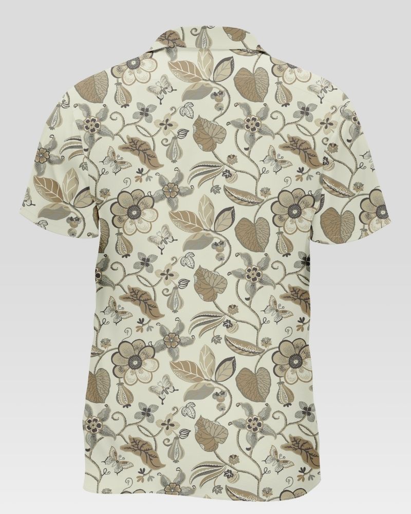 Floral Printed Cotton Shirt