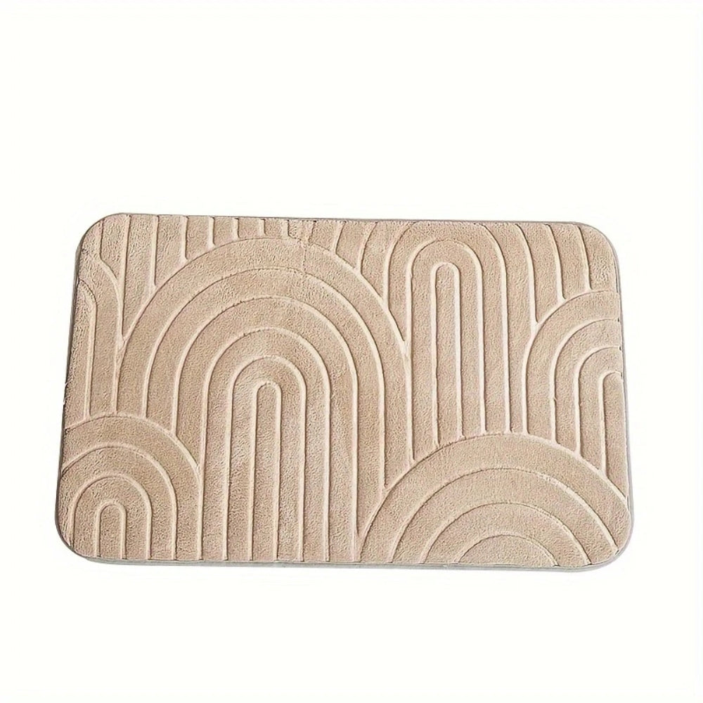 Concentric Arches Cashmere Bath Mat