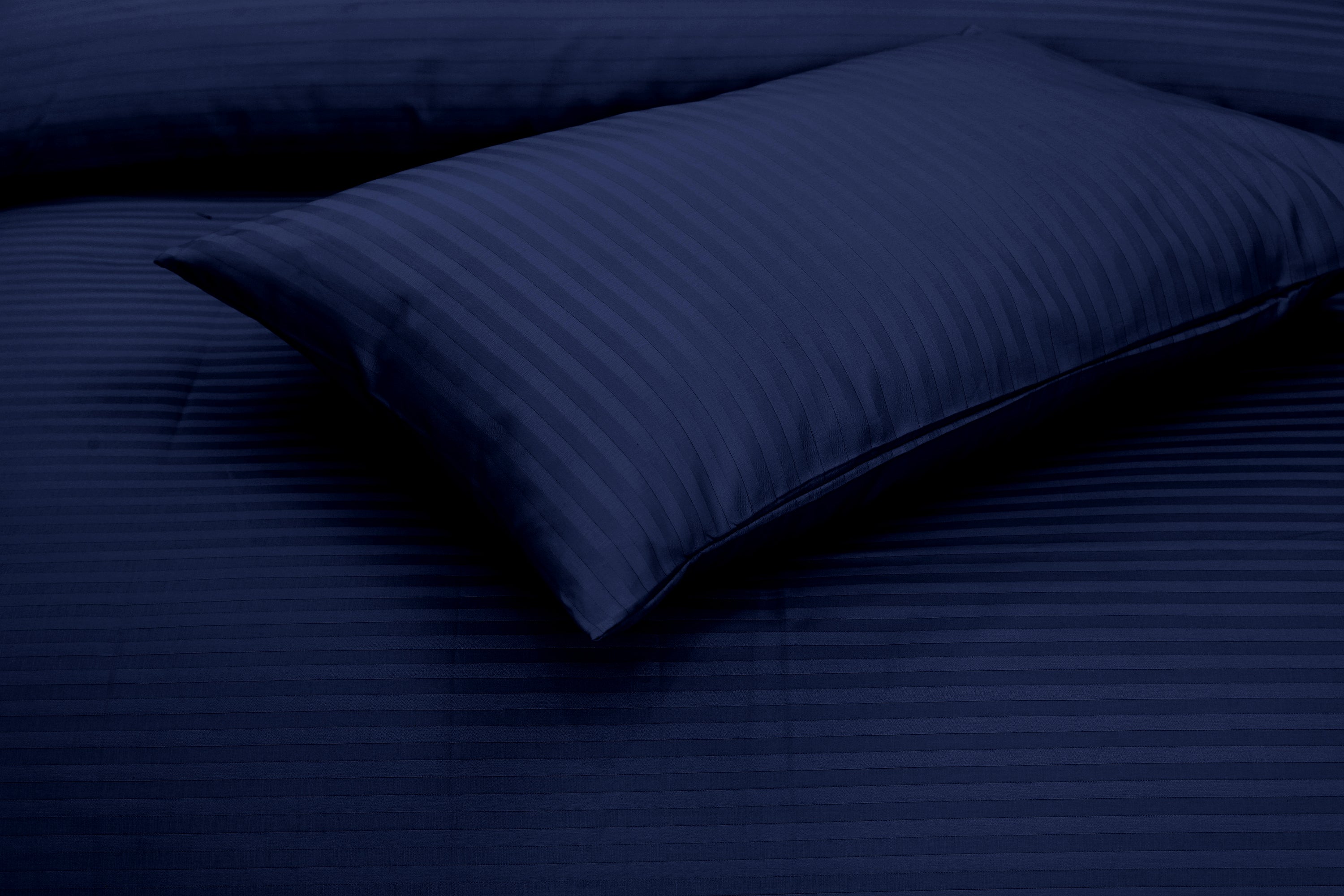 Blue Stripe-Bed Sheet Set