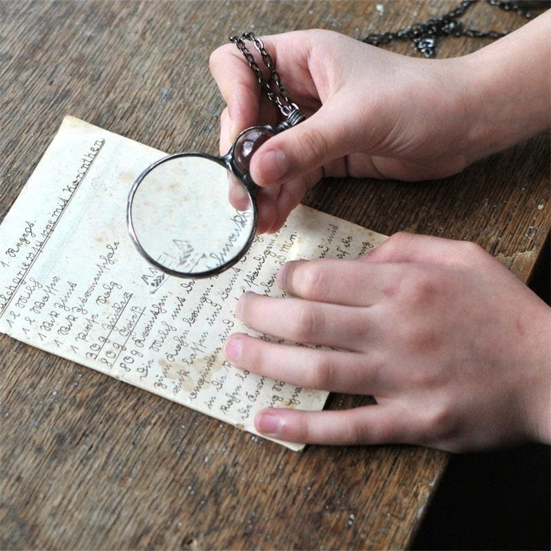 🔥-Magnifying Glass Necklace gift