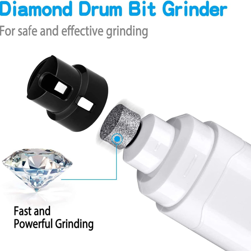 Electric Rechargeable Pet Nail Trimmer. Painless Paws Grooming