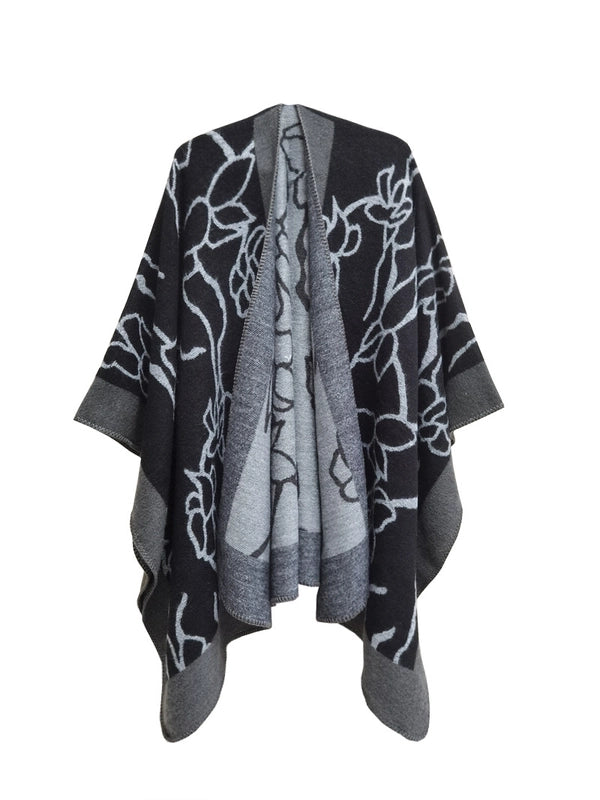 Women's Streetwear Geometric Acrylic Shawl