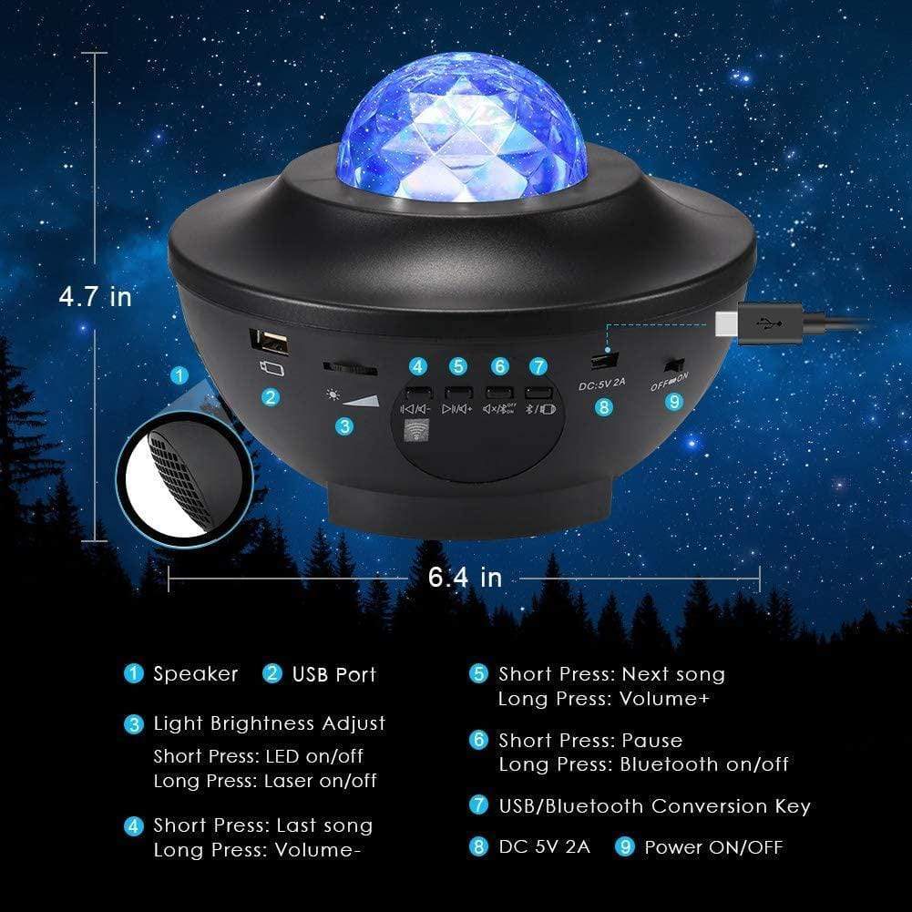 LIGHT GALAXY PROJECTOR