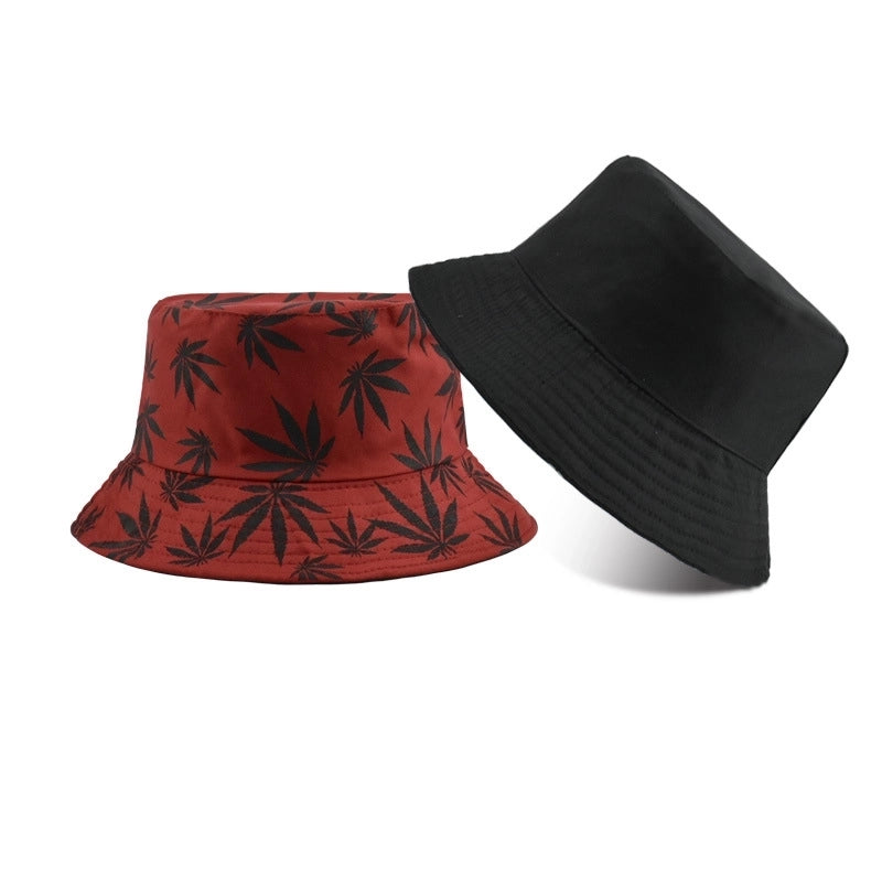 Women's Minimalist Solid Color Flat Eaves Bucket Hat
