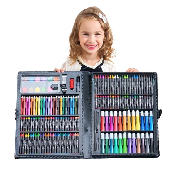 47% OFF 🔥Deluxe 6-In-1 Art Creativity Set™ (🎁The Best Present For Kids)