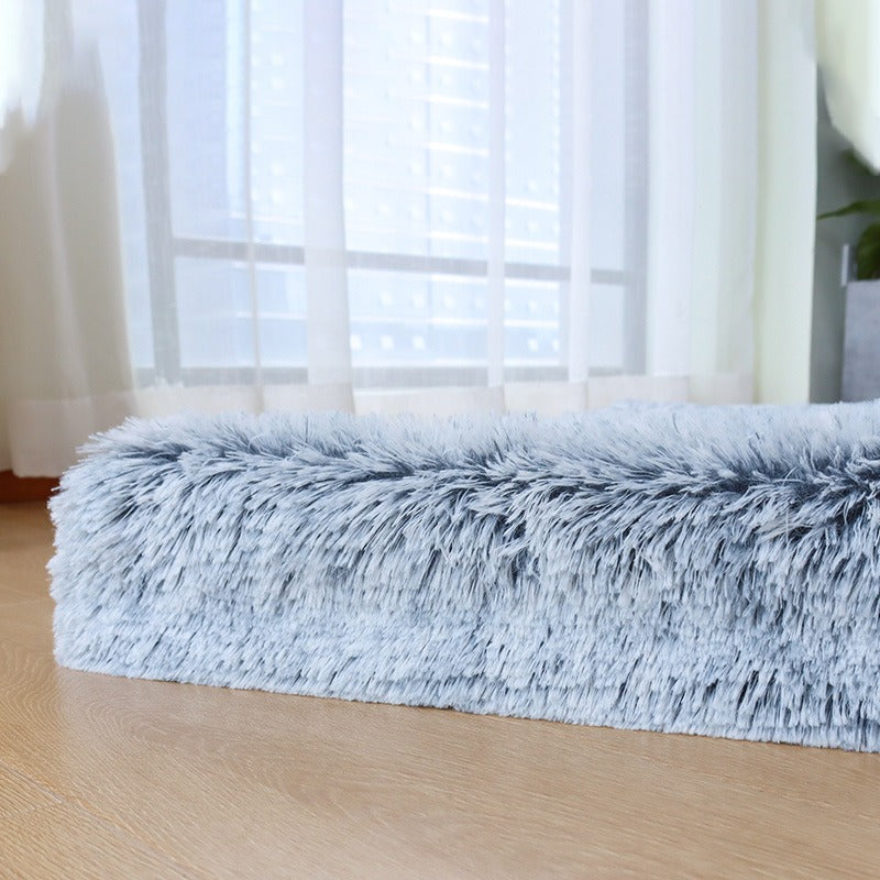 Fluffy Long Plush Pet Cushion Sleeping Mat