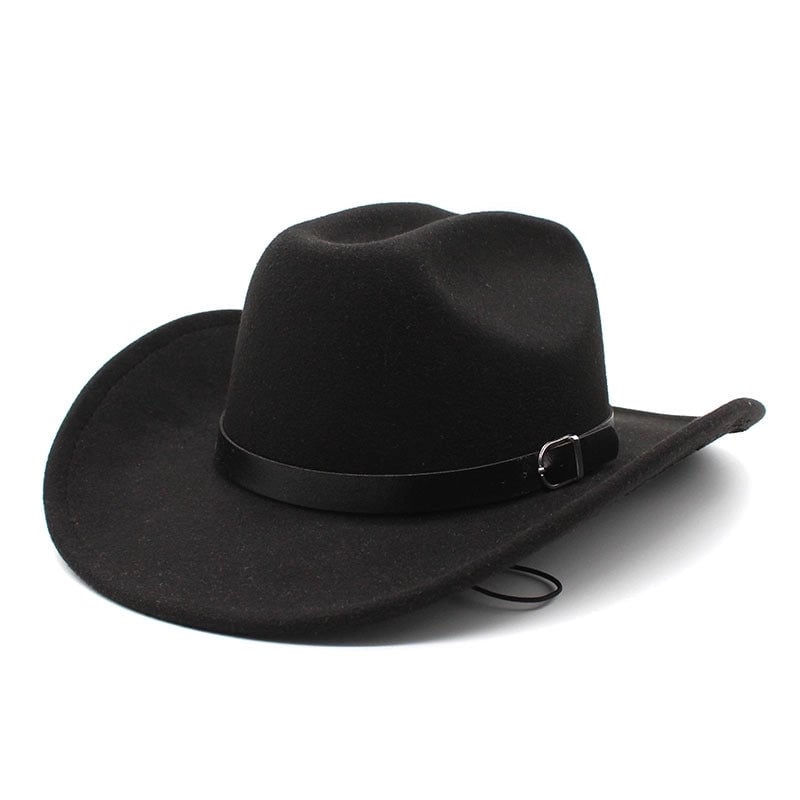 Hat Autumn And Winter Pure Wool Top Hat Hat Fashion Neutral Beauty Hat Real Wool