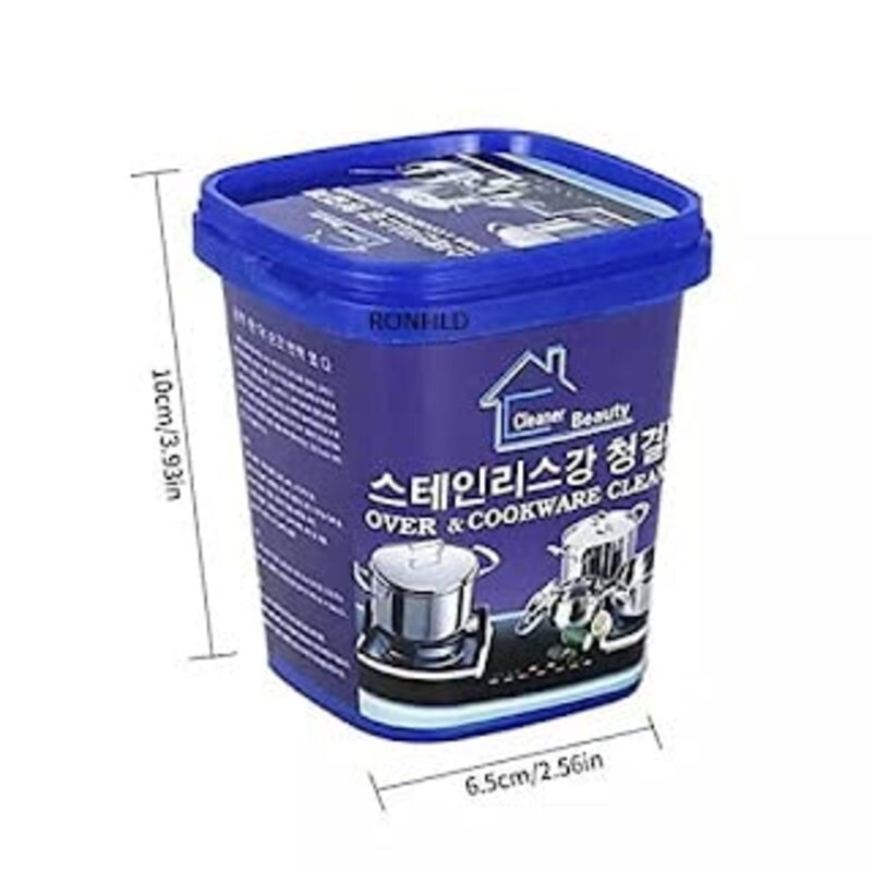 Stainless Steel Cleaner Paste. Oven & Cookware Cleaner Paste