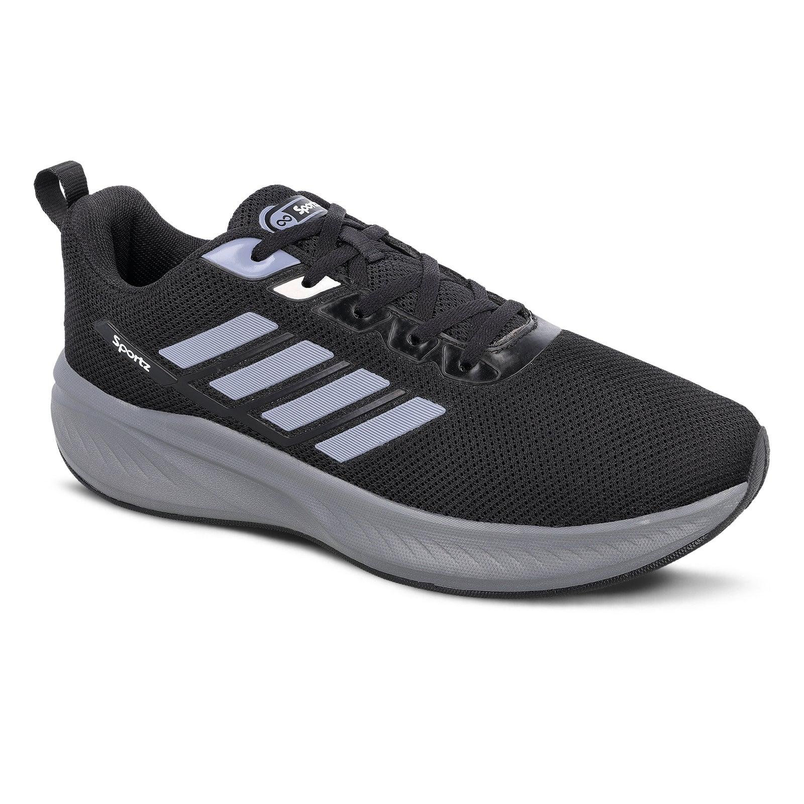 URBAN KING Men's Lace-up Sports Shoe - WS9593 Black Grey