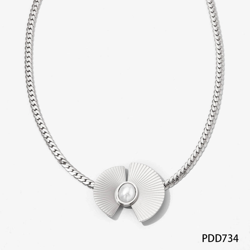 304 Stainless Steel 16K Gold Plated White Gold Plated Gold Plated Minimalist Classic Style Plating Sector Rings Earrings Necklace
