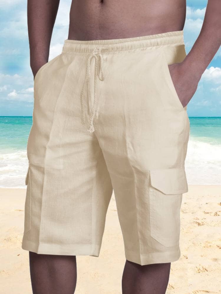 Cotton Pants with Pockets