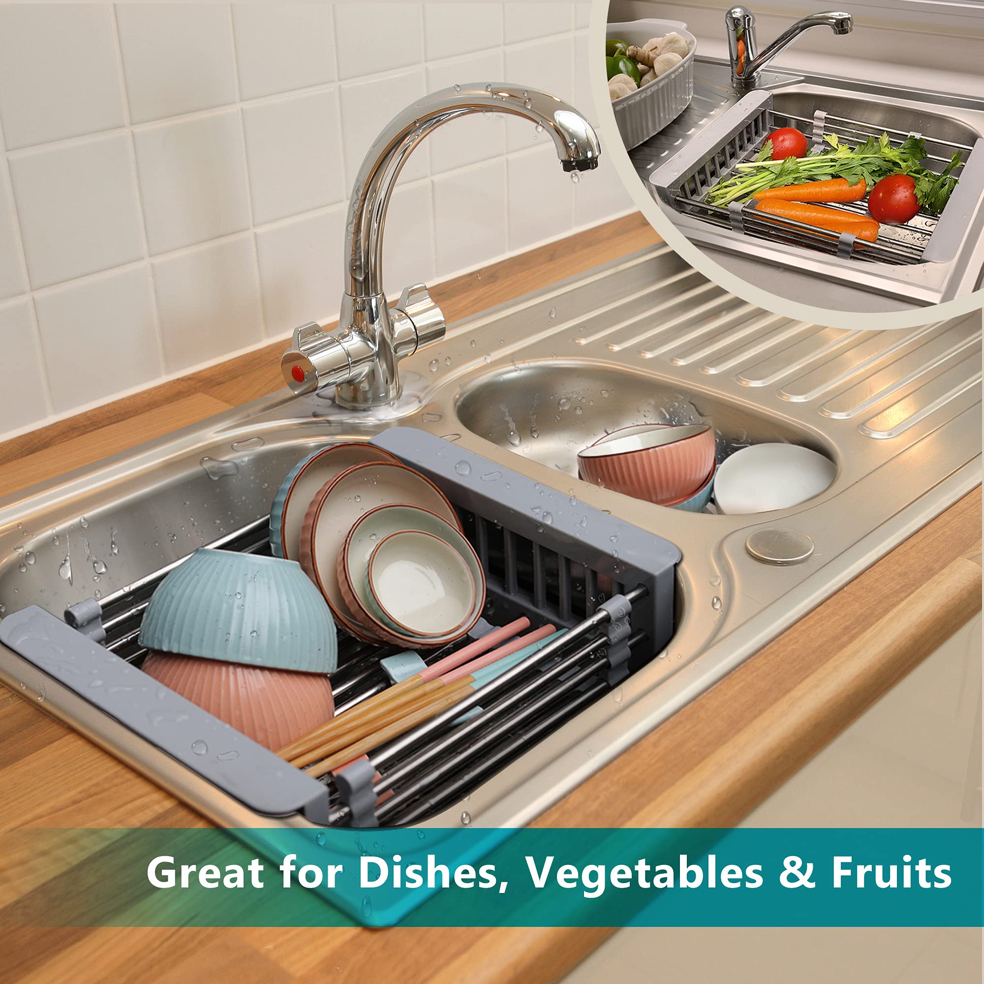 🔥Hot Sale 49% OFF-Extend kitchen sink drain basket