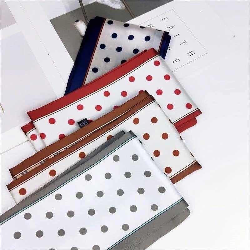 Fashion Double-sided Flat-length Long Scarf Scarf
