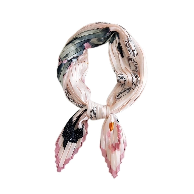 Thin Silk Small Square Scarf